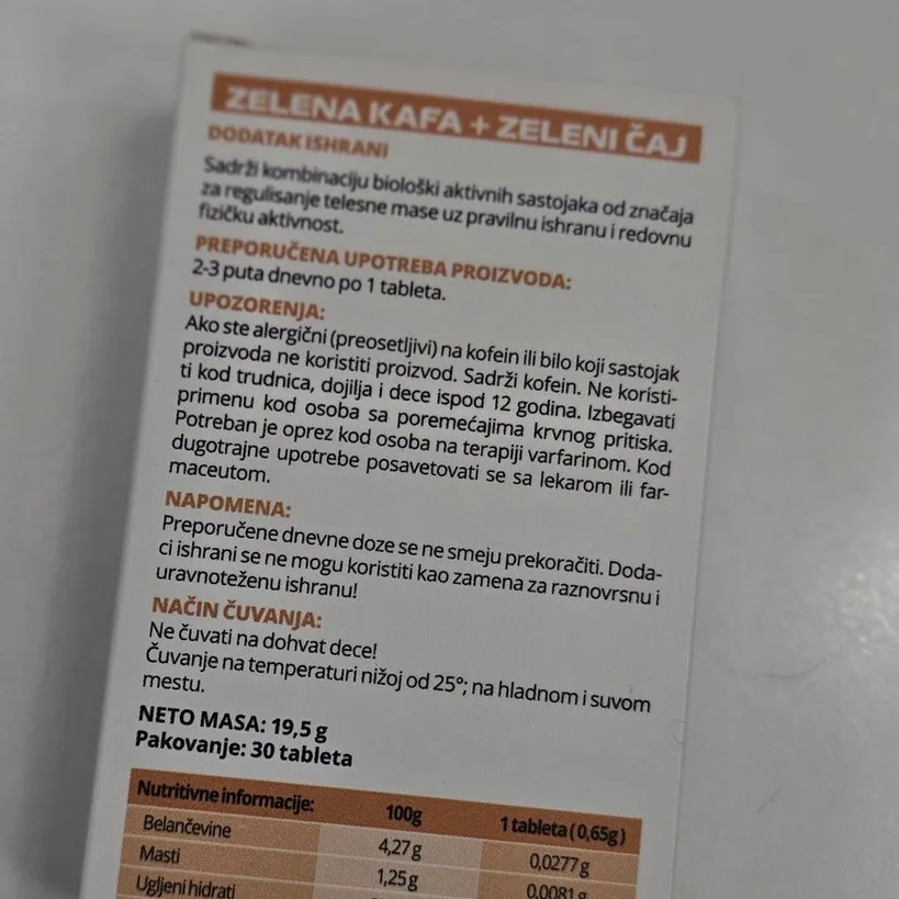 Zelena kafa + Zeleni čaj — Fotografija 5